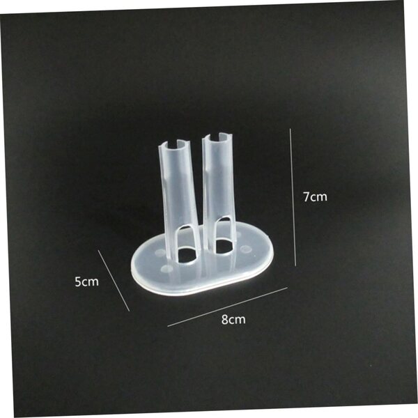 Supporto trasparente per bambole 18-30 cm - set 12 pezzi HOMOBABE