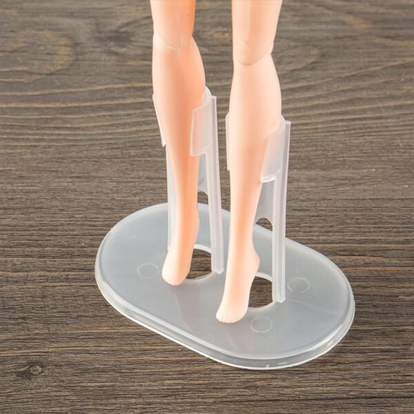 Supporto trasparente per bambole 18-30 cm - set 12 pezzi HOMOBABE