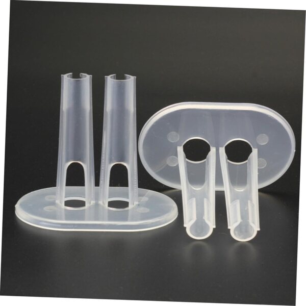 Supporto trasparente per bambole 18-30 cm - set 12 pezzi HOMOBABE