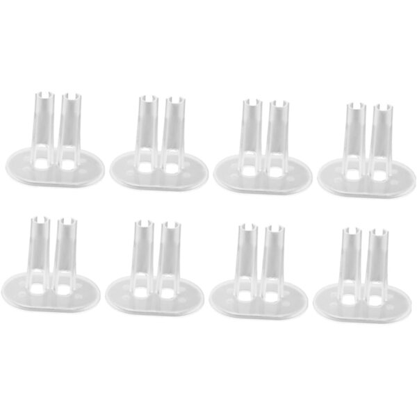 Supporto trasparente per bambole 18-30 cm - set 12 pezzi HOMOBABE