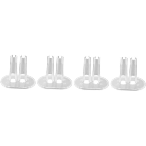 Supporto trasparente per bambole 18-30 cm - set 12 pezzi HOMOBABE