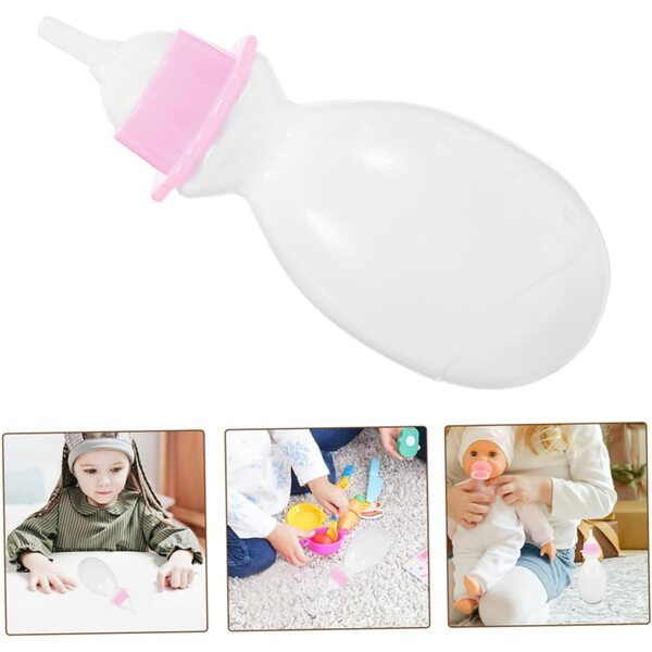 VICASKY Mini-Milchflaschen, 10 Stück, für Rollenspiele und Heimdekorationen