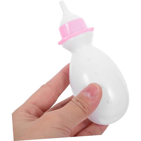 VICASKY Mini-Milchflaschen, 10 Stück, für Rollenspiele und Heimdekorationen