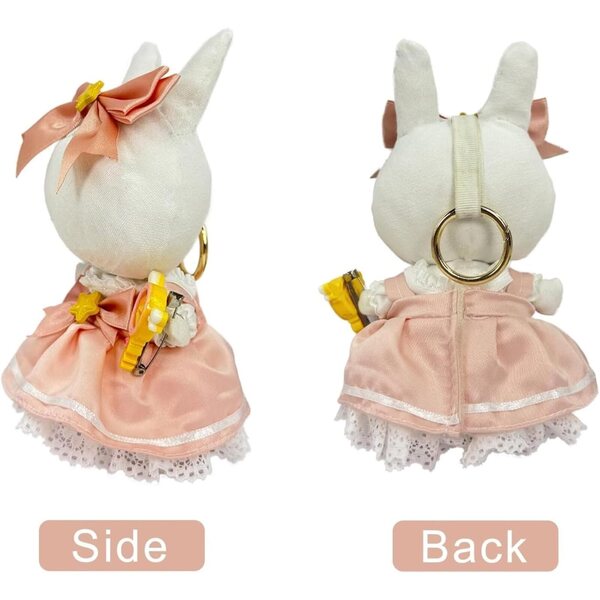 17 cm Thalorix-Puppenkleidung mit abnehmbaren Accessoires, Rollenspielkostüm