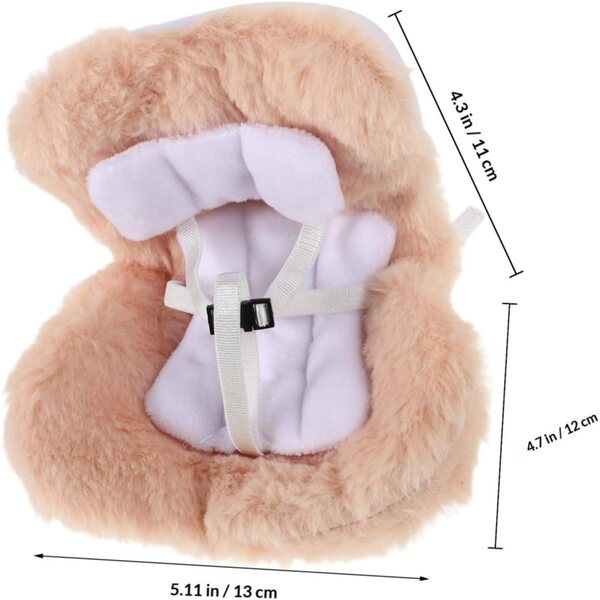 ABOOFAN Lüftungsclip für Puppen, Autositz, Innendekoration, Rosa