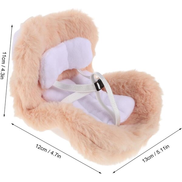 ABOOFAN Lüftungsclip für Puppen, Autositz, Innendekoration, Rosa