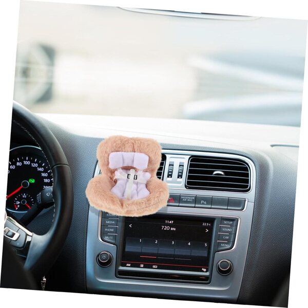 ABOOFAN Lüftungsclip für Puppen, Autositz, Innendekoration, Rosa