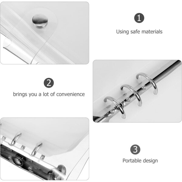 Transparenter Organizer für Kleidung und Accessoires von Warmhm-Puppen