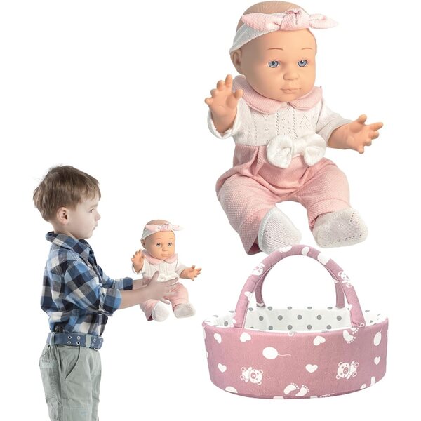Set Bambola Reborn Realistica con Accessori - Morbida, Sicura e Portatile