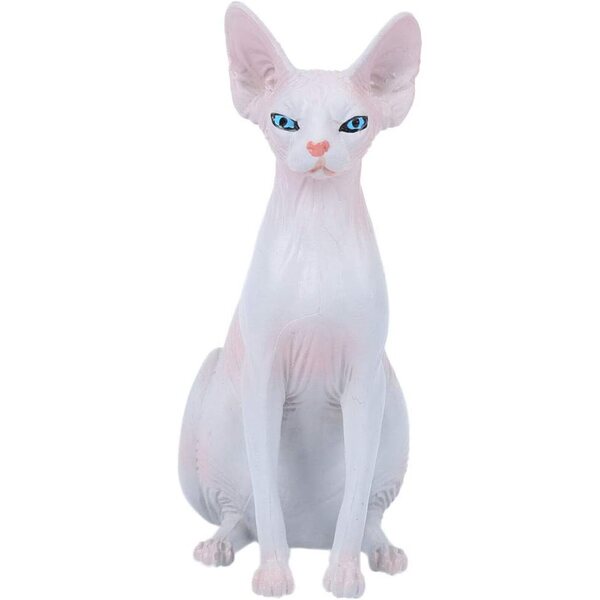 KENANLAN Modello gatto senza peli decorazione artigianale per casa e ufficio