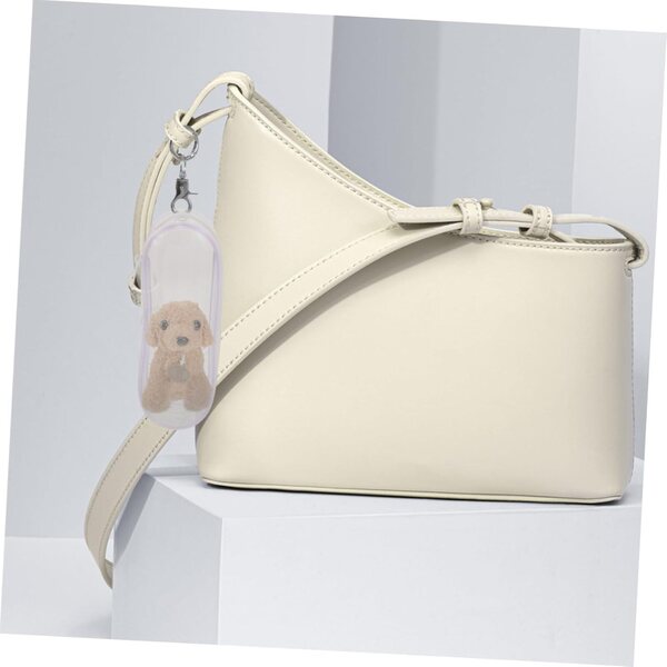 Mini Borsa Trasparente Per Bambole con Fibbia Appesa - Porta Figure e Accessori