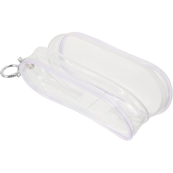 Mini Borsa Trasparente Per Bambole con Fibbia Appesa - Porta Figure e Accessori