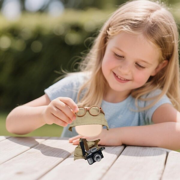 Set aus Kleidung und Modeaccessoires für 17 cm große Carreuty-Plüschpuppen, komplette Kleidung