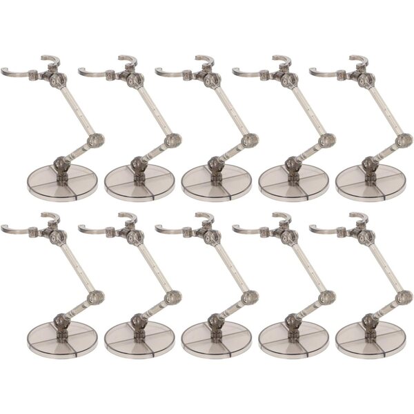 SIXRUN verstellbare Ständer für 6-Zoll-Puppen, 10 Stück aus stabilem Kunststoff