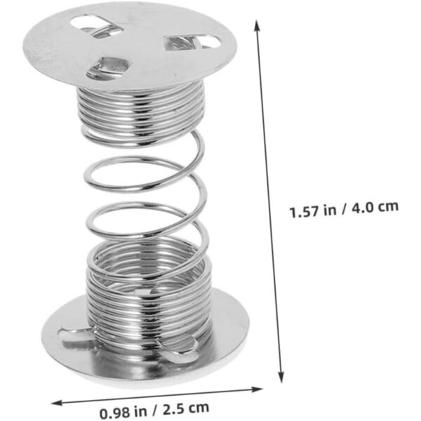 Mobestech Set 24pz Base a Molla per Bambole Testa Tremante Accessori Fai da Te