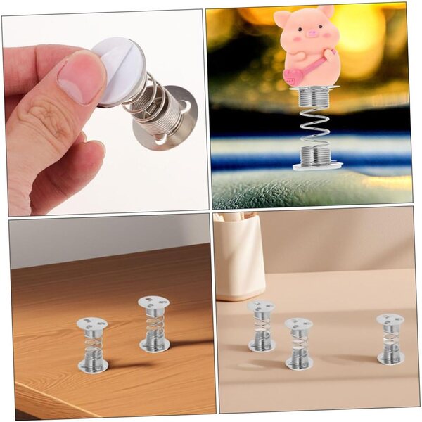 Mobestech Set 24pz Base a Molla per Bambole Testa Tremante Accessori Fai da Te