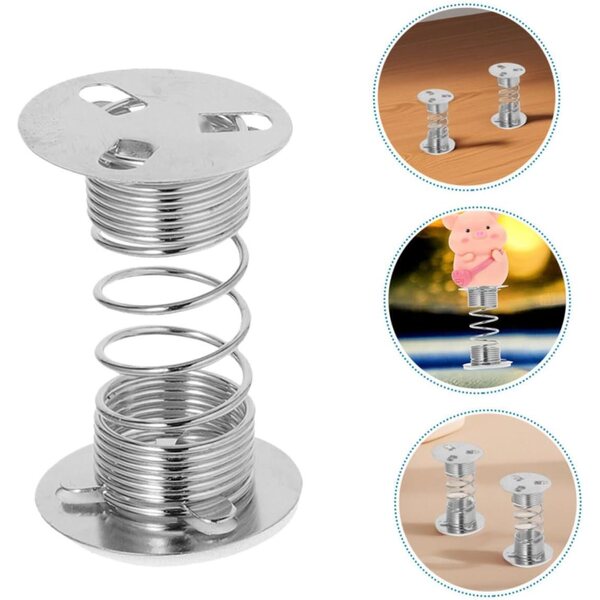 Mobestech Set 24pz Base a Molla per Bambole Testa Tremante Accessori Fai da Te