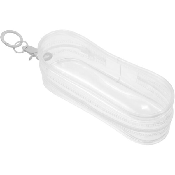 Borsa Porta-Bambole Trasparente Mini Toyvian in PVC, Leggera e Portatile