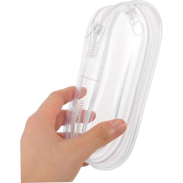 Borsa Porta-Bambole Trasparente Mini Toyvian in PVC, Leggera e Portatile