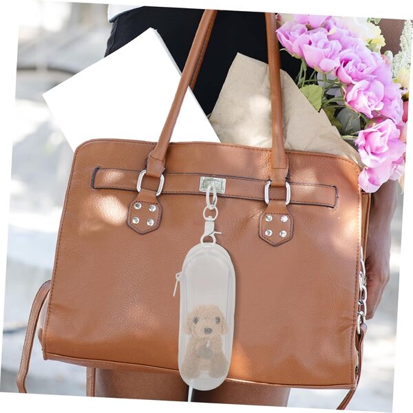 Borsa Porta-Bambole Trasparente Mini Toyvian in PVC, Leggera e Portatile