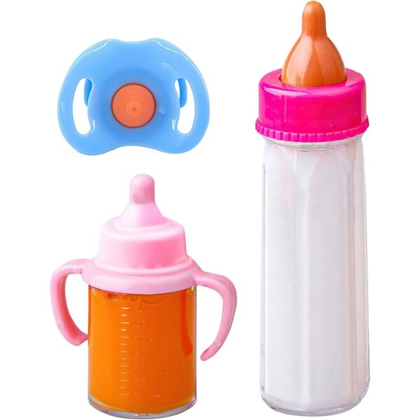Set mit magischen Flaschen für 15,2-cm-Puppen aus Polypropylen, zum Spielen ab 3 Jahren