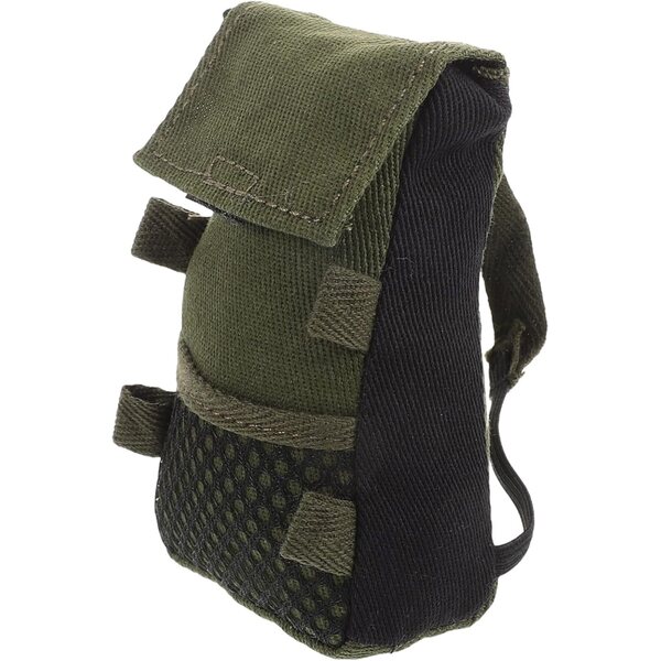 TOYANDONA Mini Zaino per Bambole 30,5 cm in Scala 1/6, Modello Soldato Verde