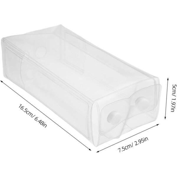 Holibanna Borsa Trasparente per Bambole in PVC – Organizer Protettivo Facile da Trasportare