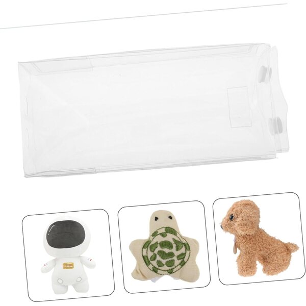Holibanna Borsa Trasparente per Bambole in PVC – Organizer Protettivo Facile da Trasportare