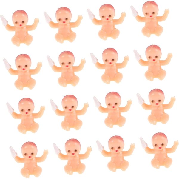 UPKOCH 20 pezzi bambole miniatura per bomboniere e decorazioni feste baby shower