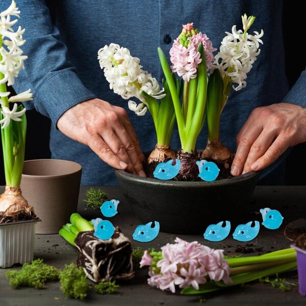 Figurine Delfini in Resina Miniatura 50 pz Impermeabili per Decorazioni Giardino