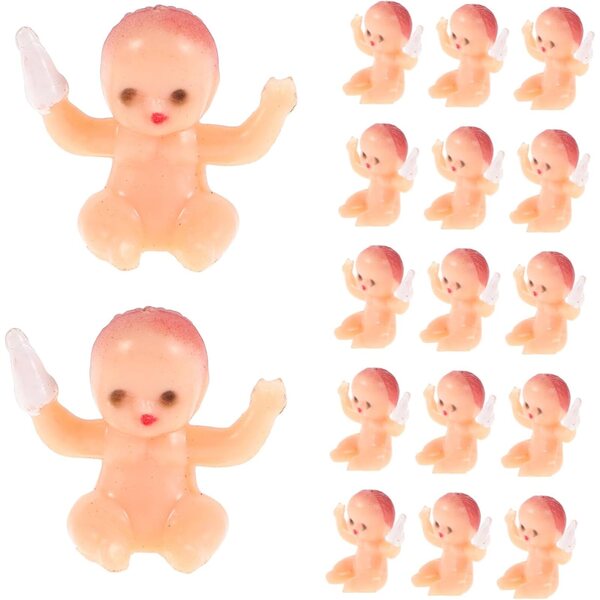 VICASKY Miniaturpuppen, 20 Stück, Zubehör für Partypartys und Gastgeschenke, 2,8 cm