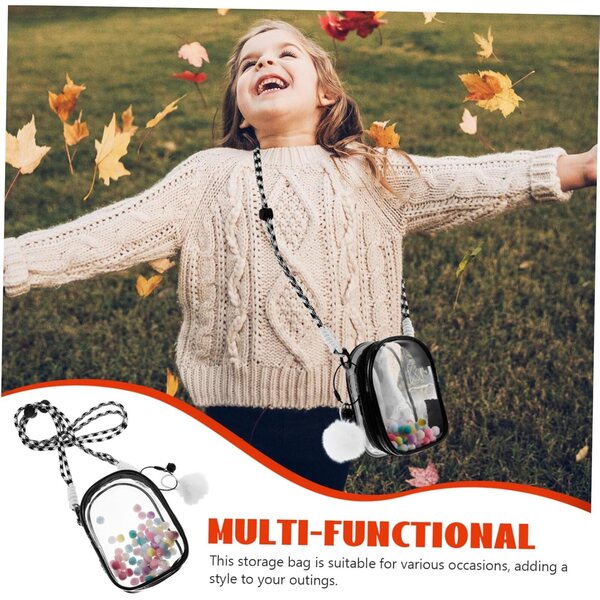 Vaguelly transparente Schutzhülle mit Schultergurt für Miniaturen und Sammlerfiguren