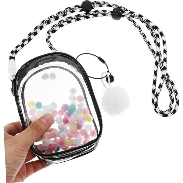 Vaguelly transparente Schutzhülle mit Schultergurt für Miniaturen und Sammlerfiguren
