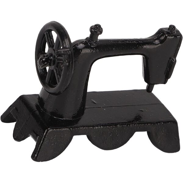 Gonetre Macchina da Cucire Miniatura Vintage in Metallo per Casa delle Bambole 1:12