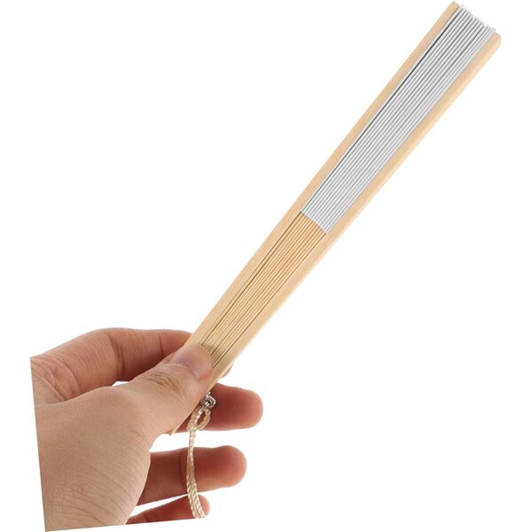 ERINGOGO Mini-Faltfächer aus Papier für Puppen – Set mit 4 eleganten Teilen