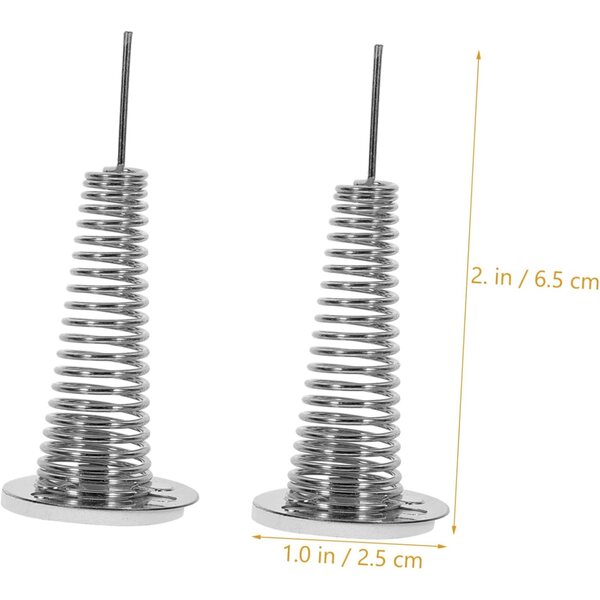 12 pezzi base molla per bambole testa tremante multiuso in metallo resistente