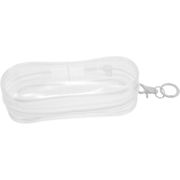 Alasum Borsa Trasparente PVC per Mini Bambole con Fibbia, Custodia Leggera e Resistente