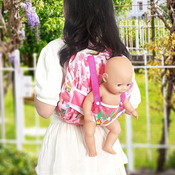 Puppenrucksack für 12-18-Zoll-Puppen – Praktischer und vielseitiger Rucksack
