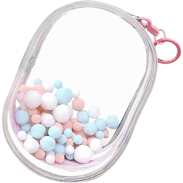 Robuste und tragbare transparente Tasche zum Transport und Aufbewahren von Puppen