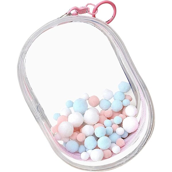 Robuste und tragbare transparente Tasche zum Transport und Aufbewahren von Puppen