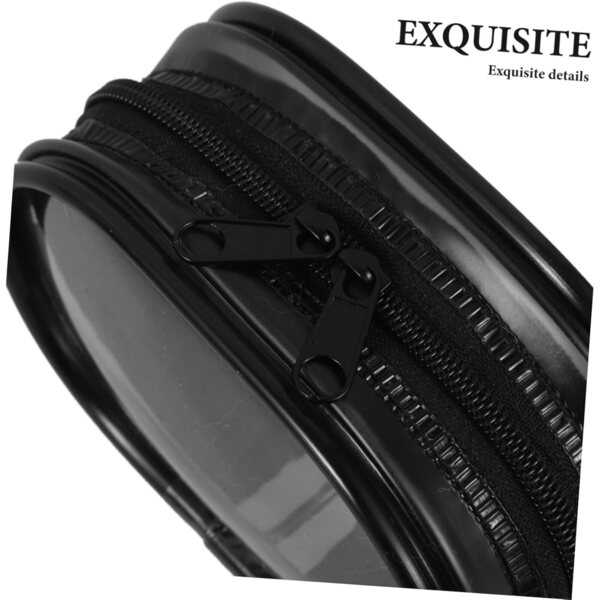 Borsa Trasparente Portatile per Bambole con Custodia Protettiva in PVC 10x6.8x3.8 cm
