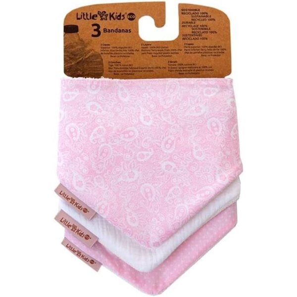 Bandana Principessa LLOPIS Set 3 Pezzi 42x16 cm Multicolore per Bambine