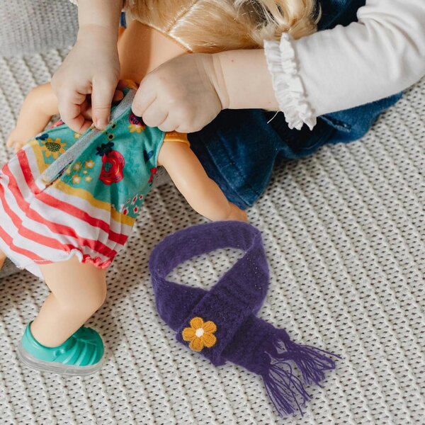 UPKOCH Mini-Deko-Schals, 5 Stück, verstellbar, aus weichem Garn für DIY-Projekte
