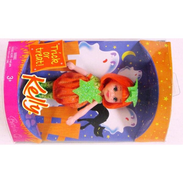 Mattel Barbie Kelly Halloween Pompoen Miranda 2008 - Verzamelpop