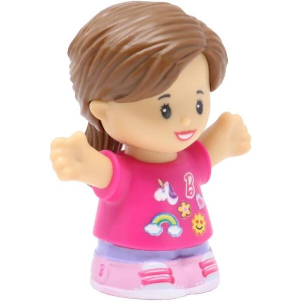 Figura di ricambio Fisher-Price Little People Girl per Barbie Pet Spa HJW76
