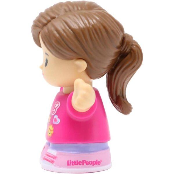 Figura di ricambio Fisher-Price Little People Girl per Barbie Pet Spa HJW76