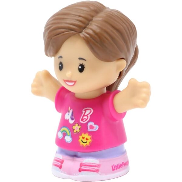 Figura di ricambio Fisher-Price Little People Girl per Barbie Pet Spa HJW76