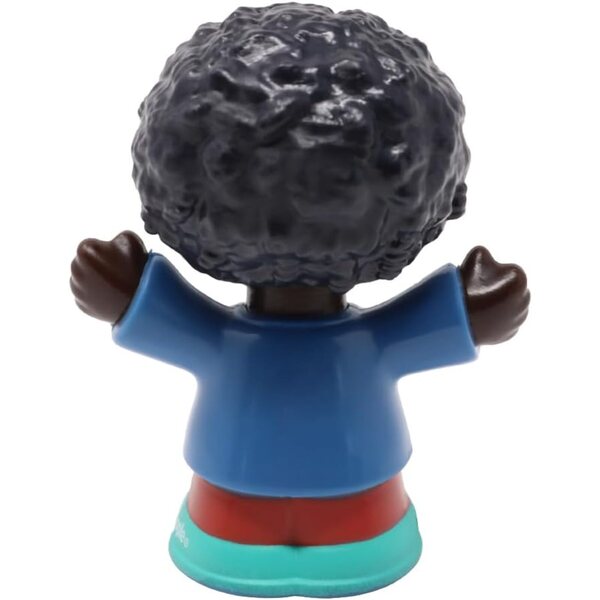 Figura sostitutiva Chris afroamericano per set Fisher-Price Little People GWV21
