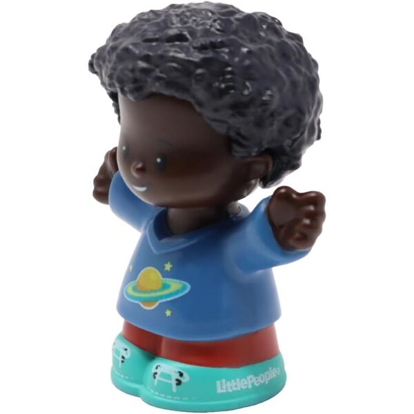 Figura sostitutiva Chris afroamericano per set Fisher-Price Little People GWV21