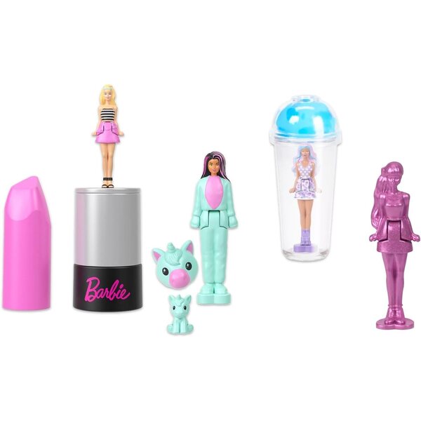 Barbie Mystery Reveal Ultimatives Spielset mit 4 Mystery-Puppen und Zubehör